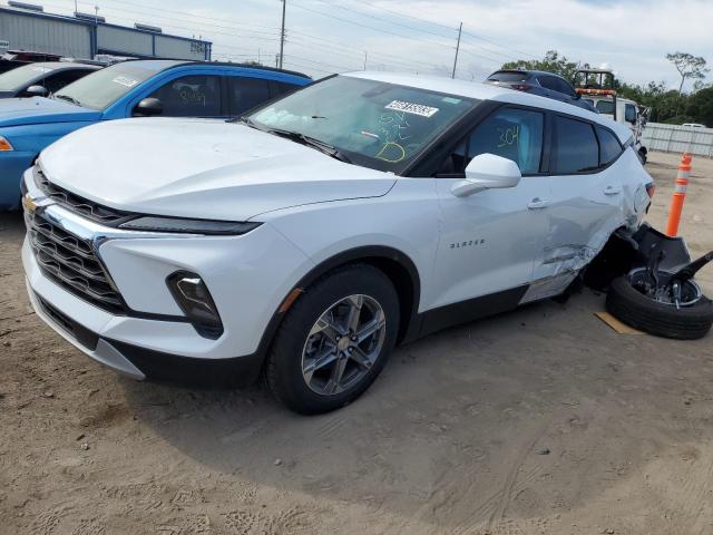 CHEVROLET BLAZER 2LT 2023 with VIN 3GNKBCR46PS166222 - Photo from auction