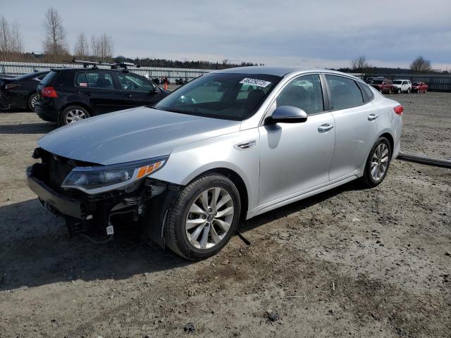 KIA OPTIMA LX 2016 with VIN 5XXGT4L30GG076202 - Photo from auction