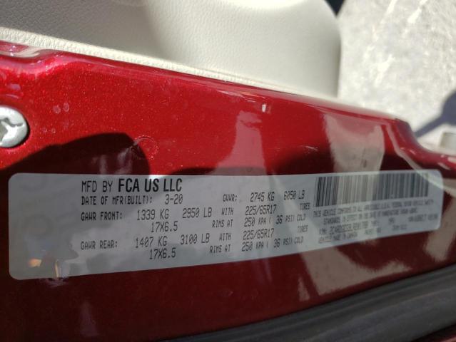 Photo 14 from auction – 2020 DODGE GRAND CARA with VIN 2C4RDGCG9LR201788
