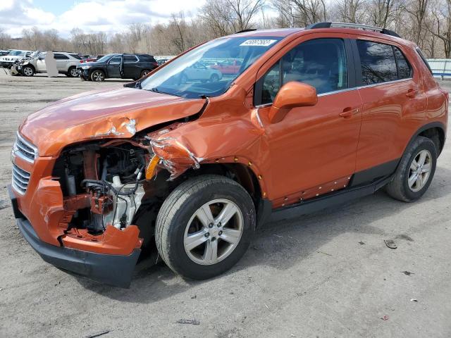 CHEVROLET TRAX 1LT 2016 with VIN KL7CJPSB1GB523833 - Photo from auction