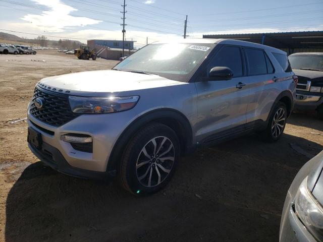 FORD EXPLORER S 2022 with VIN 1FMSK8KH3NGA19530 - Photo from auction