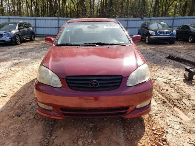 Photo 5 from auction – 2003 TOYOTA COROLLA CE with VIN 2T1BR32E73C004498