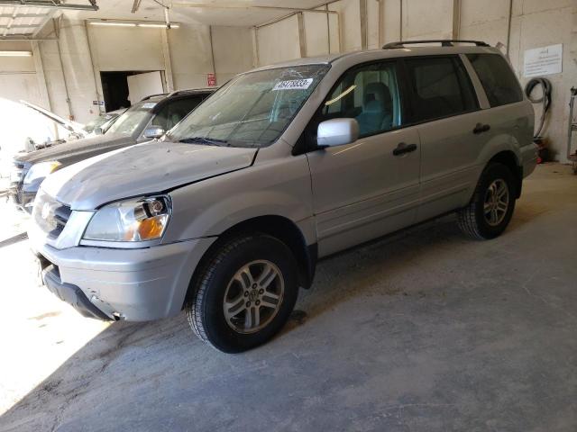 HONDA PILOT EX 2004 with VIN 2HKYF18404H596797 - Photo from auction