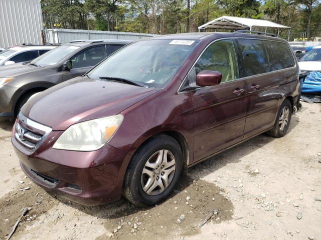 HONDA ODYSSEY EX 2007 with VIN 5FNRL38787B436088 - Photo from auction