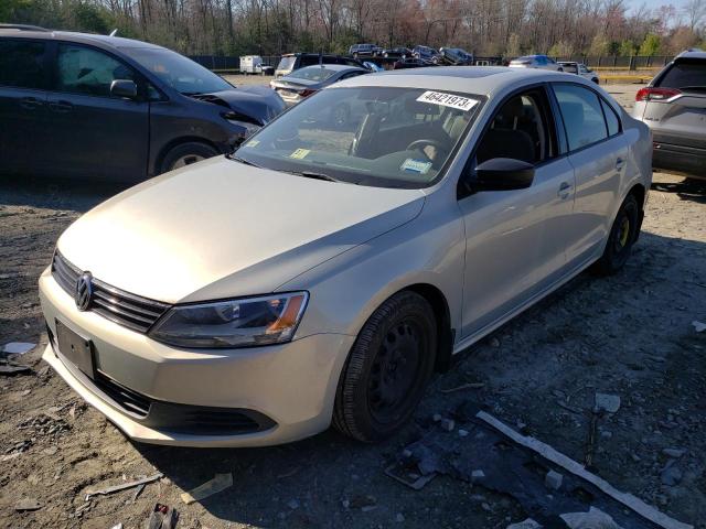 VOLKSWAGEN JETTA BASE 2012 with VIN 3VW2K7AJ1CM337343 - Photo from auction