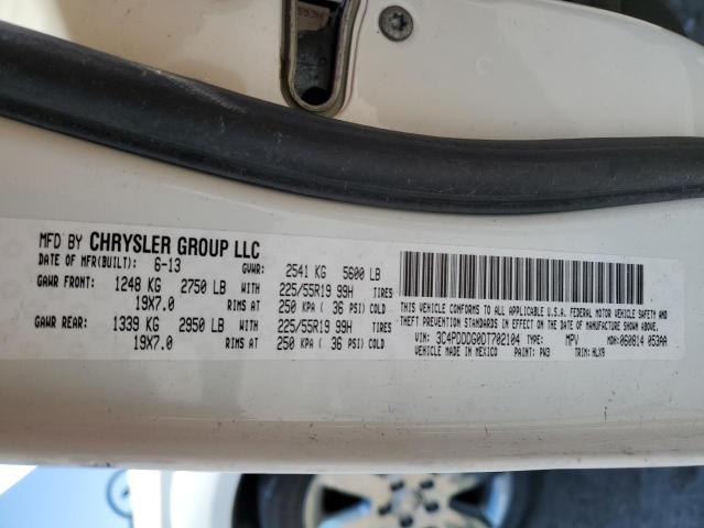 Photo 14 from auction – 2013 DODGE JOURNEY CR with VIN 3C4PDDDG0DT702104