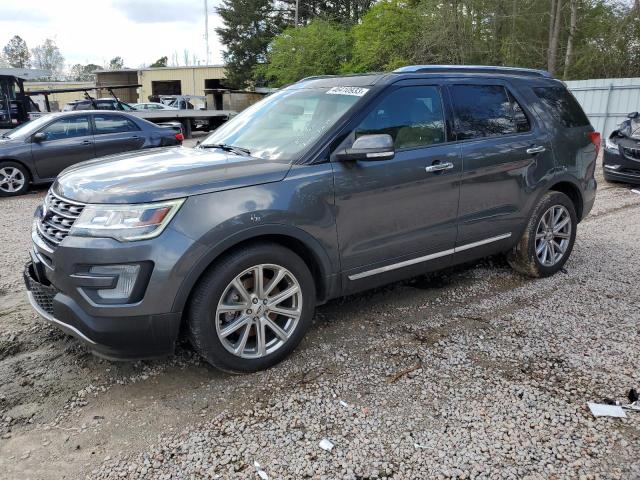 FORD EXPLORER L 2017 with VIN 1FM5K7FH1HGA35537 - Photo from auction