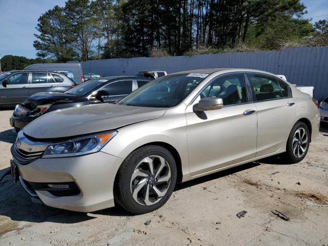 HONDA ACCORD EXL 2016 with VIN 1HGCR2F88GA018084 - Photo from auction