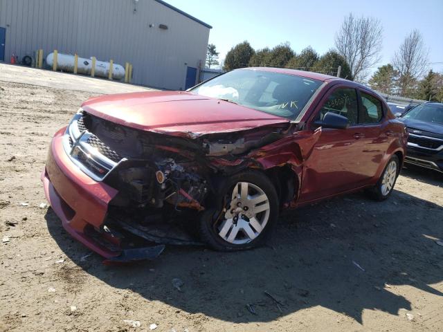 DODGE AVENGER SE 2014 with VIN 1C3CDZAB6EN190021 - Photo from auction