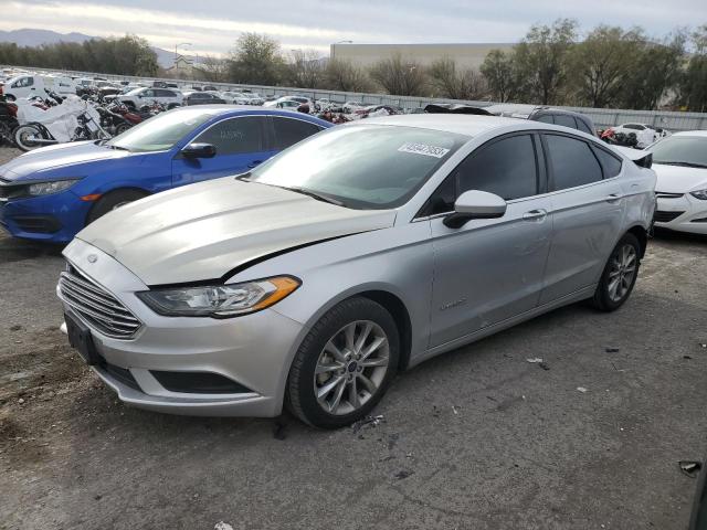 FORD FUSION SE 2017 with VIN 3FA6P0LU1HR354874 - Photo from auction
