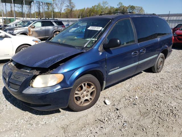 DODGE GRAND CARA 2001 with VIN 2B4GP74L01R282085 - Photo from auction