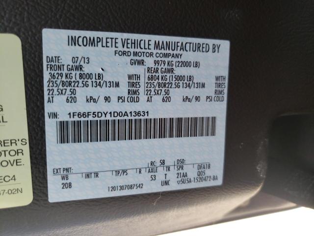 Photo 10 from auction – 2013 FORD F53 with VIN 1F66F5DY1D0A13631