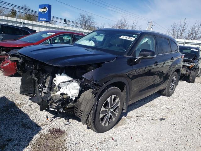 TOYOTA HIGHLANDER 2020 with VIN 5TDGZRBH8LS026178 - Photo from auction