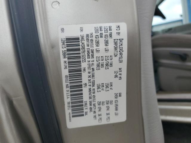 Photo 14 from auction – 2007 CHRYSLER TOWN & COU with VIN 1A4GJ45R87B152255