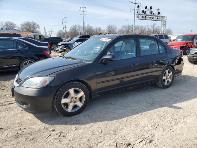 HONDA CIVIC EX 2005 with VIN 1HGES26765L016775 - Photo from auction
