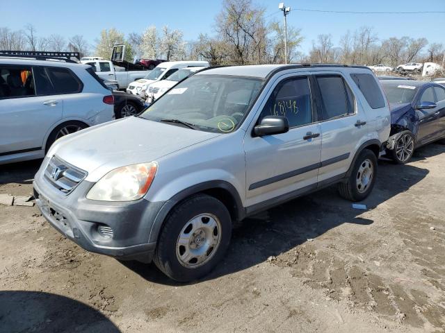 HONDA CR-V LX 2006 with VIN SHSRD68546U407739 - Photo from auction