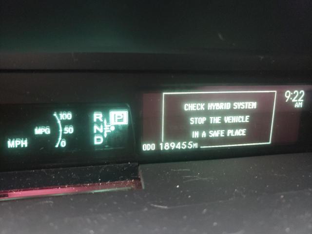 Photo 9 from auction – 2013 TOYOTA PRIUS with VIN JTDKN3DU0D5685991