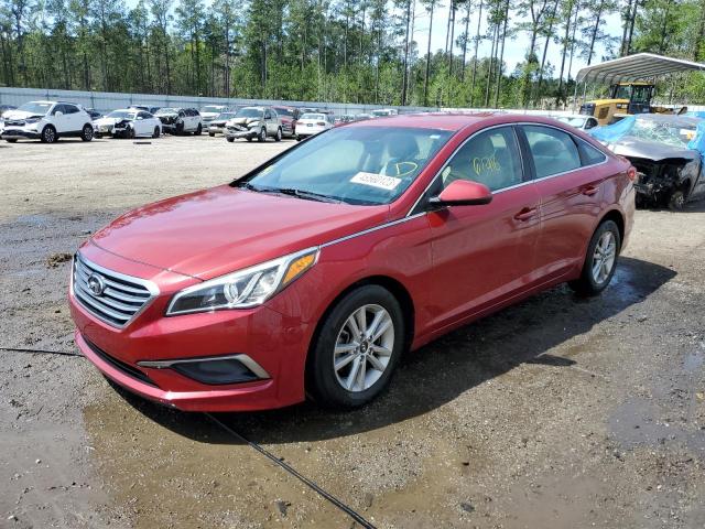 HYUNDAI SONATA SE 2016 with VIN 5NPE24AF0GH308082 - Photo from auction