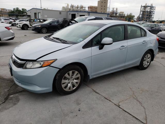 HONDA CIVIC LX 2012 with VIN JHMFB2F53CS002044 - Photo from auction