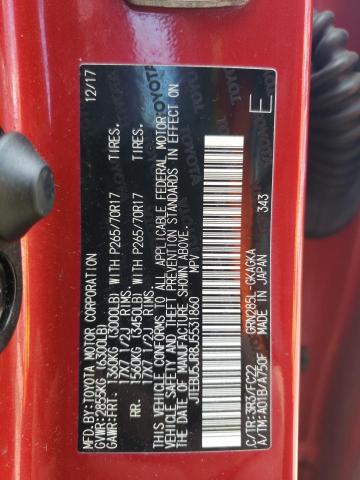 Photo 14 from auction – 2018 TOYOTA 4RUNNER SR with VIN JTEBU5JR8J5531860