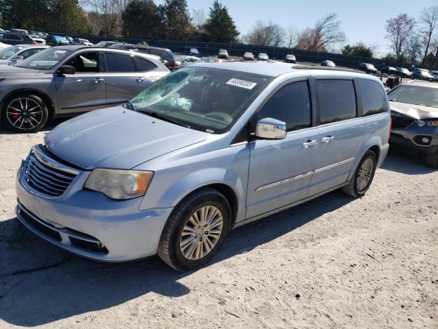 CHRYSLER TOWN & COU 2013 with VIN 2C4RC1CG9DR712029 - Photo from auction