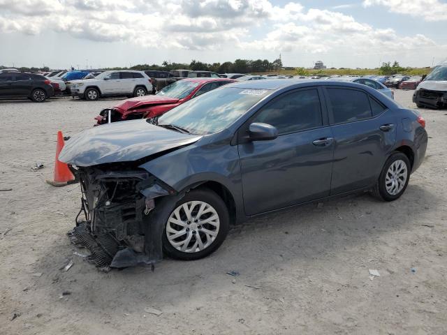 TOYOTA COROLLA L 2018 with VIN 5YFBURHE5JP825816 - Photo from auction