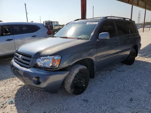 TOYOTA HIGHLANDER 2005 with VIN JTEEP21A250113343 - Photo from auction