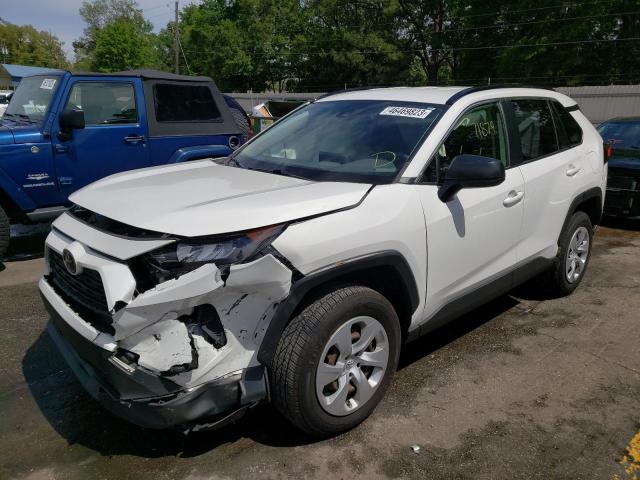 TOYOTA RAV4 LE 2019 with VIN JTMH1RFV8KD511829 - Photo from auction