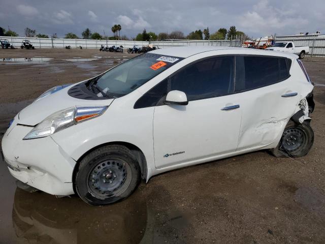 NISSAN LEAF S 2015 with VIN 1N4AZ0CPXFC329871 - Photo from auction
