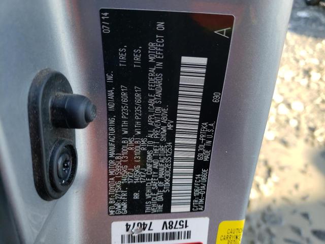 Photo 14 from auction – 2014 TOYOTA SIENNA LE with VIN 5TDKK3DC2ES512534