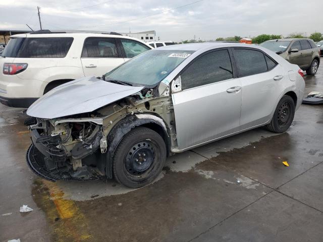 TOYOTA COROLLA L 2015 with VIN 5YFBURHE2FP249884 - Photo from auction