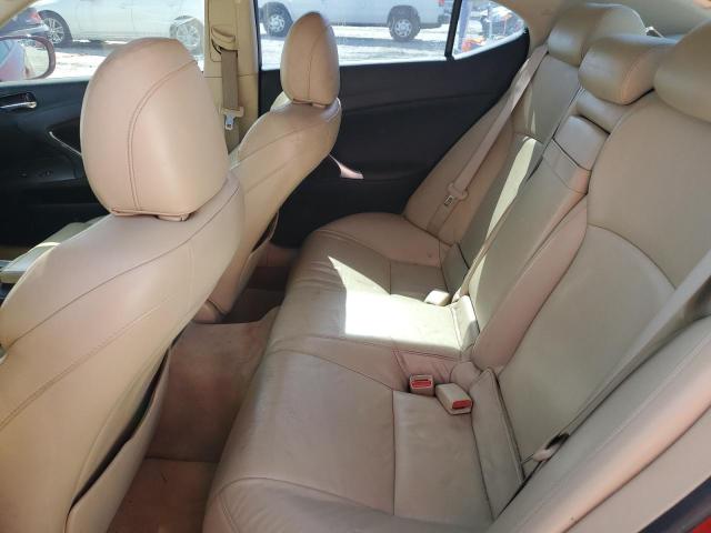Photo 10 from auction – 2006 LEXUS IS 250 with VIN JTHBK262965006378