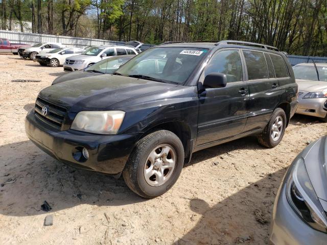 TOYOTA HIGHLANDER 2007 with VIN JTEGD21A870168156 - Photo from auction