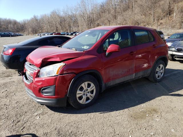 CHEVROLET TRAX LS 2015 with VIN KL7CJKSB8FB099424 - Photo from auction