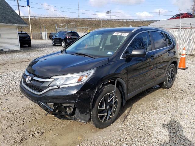 HONDA CR-V SE 2016 with VIN 5J6RM3H43GL027099 - Photo from auction