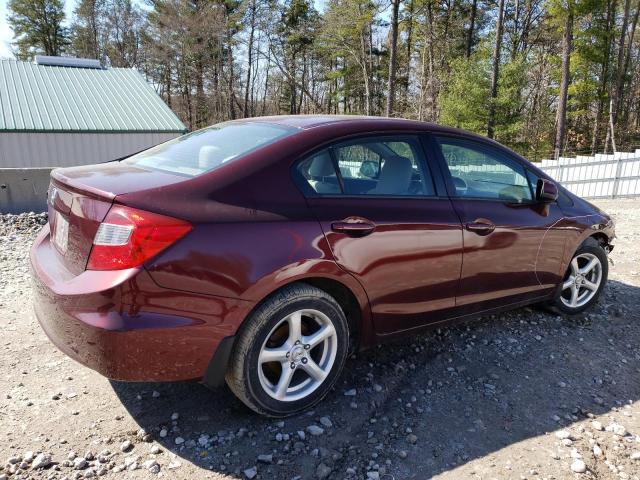 Photo 3 from auction – 2012 HONDA CIVIC EX with VIN 2HGFB2F80CH590604