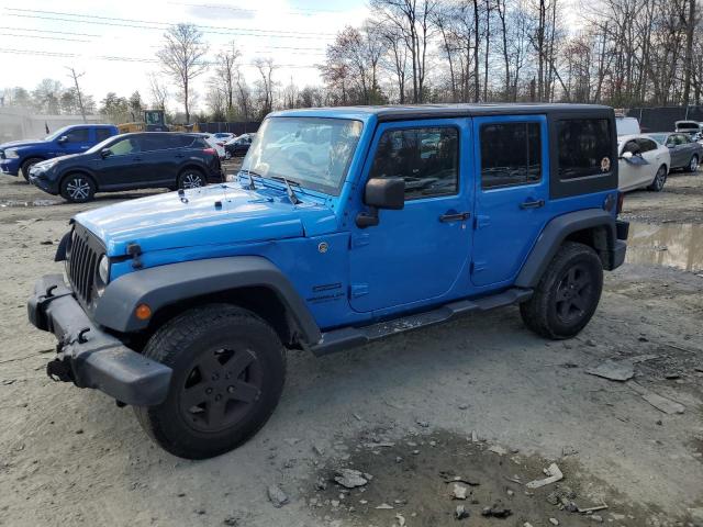 JEEP WRANGLER U 2016 with VIN 1C4BJWDG0GL273786 - Photo from auction