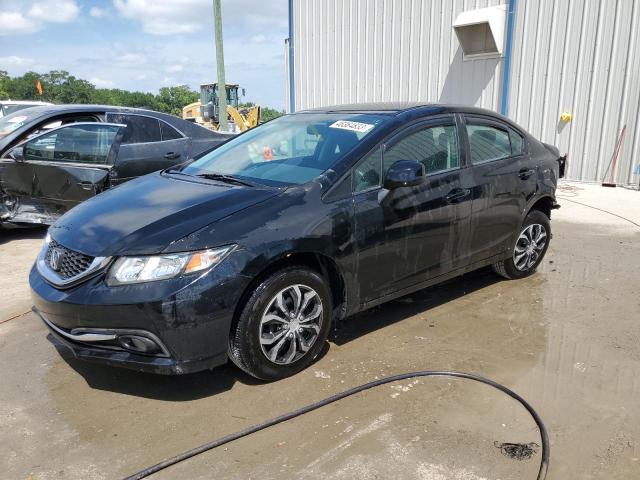 HONDA CIVIC LX 2013 with VIN 19XFB2F52DE285641 - Photo from auction