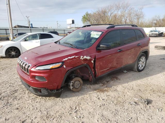 Photo 1 from auction – 2017 JEEP CHEROKEE S with VIN 1C4PJLAB0HW597723