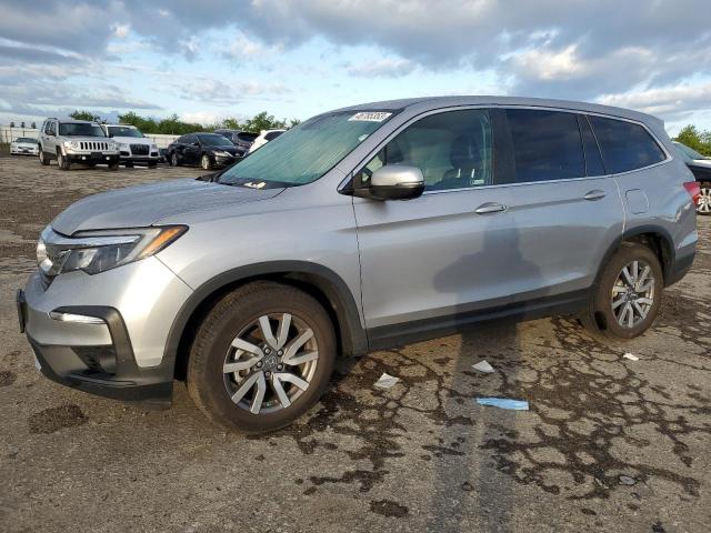 HONDA PILOT EX 2019 with VIN 5FNYF6H3XKB015127 - Photo from auction
