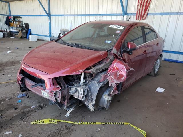 CHEVROLET SONIC LT 2014 with VIN 1G1JC5SH7E4168982 - Photo from auction