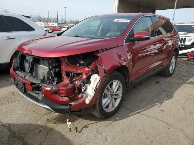 FORD EDGE SEL 2017 with VIN 2FMPK4J86HBB79011 - Photo from auction
