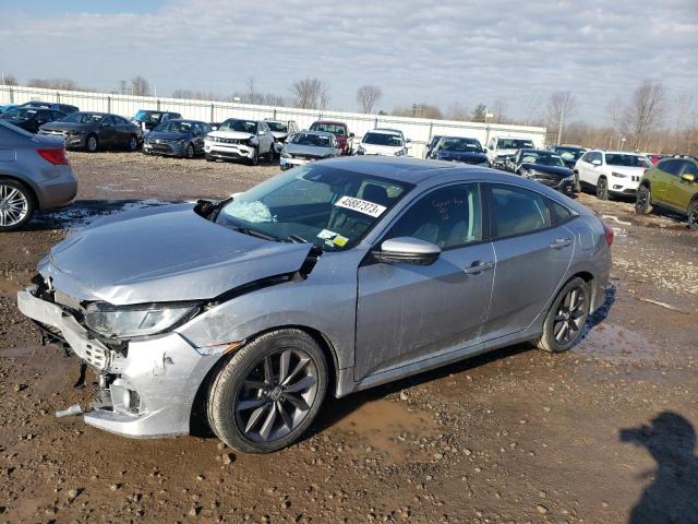 HONDA CIVIC EX 2020 with VIN 19XFC1F35LE201137 - Photo from auction
