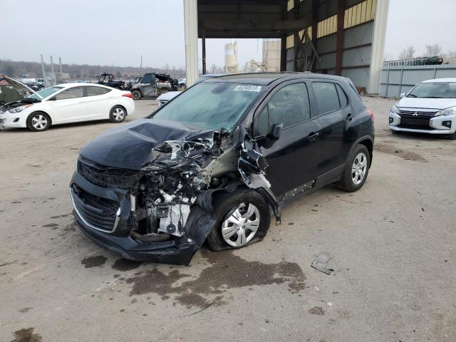 CHEVROLET TRAX LS 2017 with VIN 3GNCJKSB6HL279724 - Photo from auction
