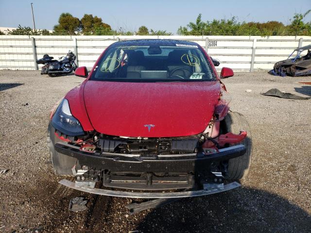 Photo 5 from auction – 2022 TESLA MODEL 3 with VIN 5YJ3E1EA6NF188814