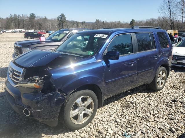 HONDA PILOT EX 2015 with VIN 5FNYF4H43FB038882 - Photo from auction