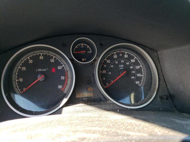 Photo 9 from auction – 2008 SATURN ASTRA XE with VIN W08AR671185079620