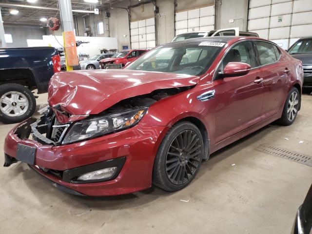 KIA OPTIMA SX 2011 with VIN KNAGR4A6XB5133818 - Photo from auction