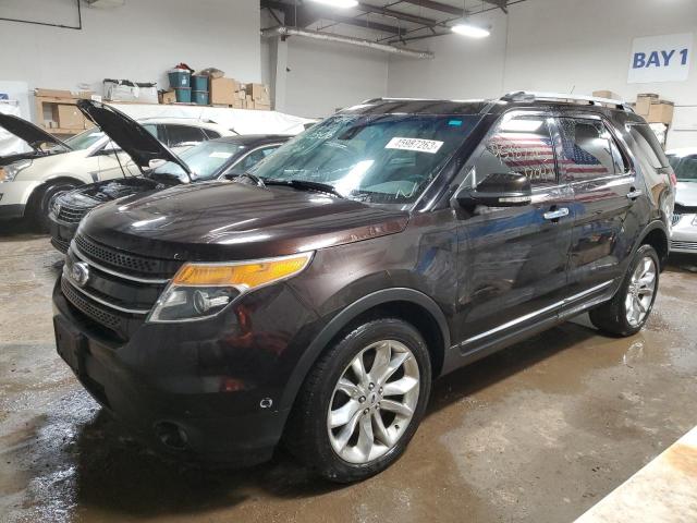 FORD EXPLORER L 2013 con VIN 1FM5K8F83DGC58775 - Foto de la subasta
