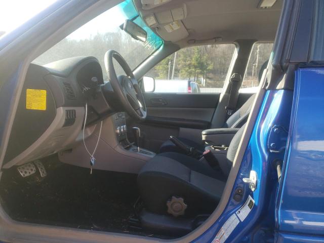Photo 7 from auction – 2008 SUBARU FORESTER S with VIN JF1SG66618H702902